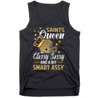 New Orleans Football Queen Classy Sassy And A Bit Smart Tank Top