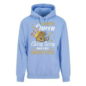 New Orleans Football Queen Classy Sassy And A Bit Smart Unisex Surf Hoodie