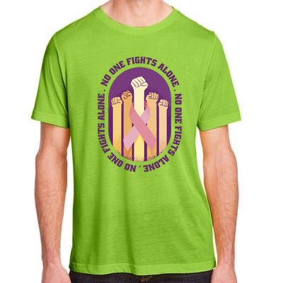 No One Fights Alone Breast Cancer Adult ChromaSoft Performance T-Shirt