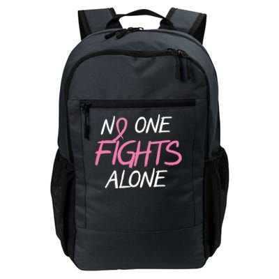 No One Fights Alone Breast Cancer Daily Commute Backpack