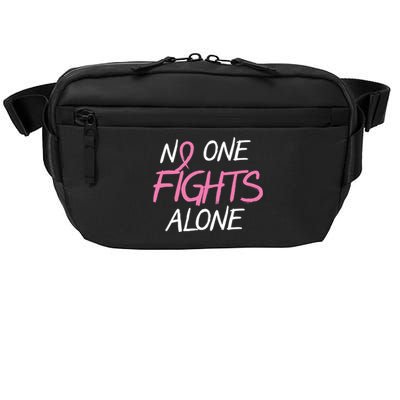 No One Fights Alone Breast Cancer Crossbody Pack