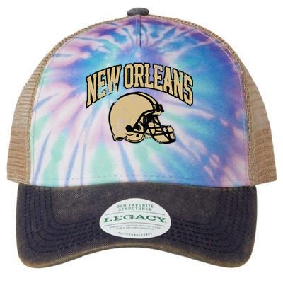 New Orleans Football Legacy Tie Dye Trucker Hat