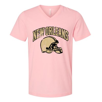 New Orleans Football V-Neck T-Shirt