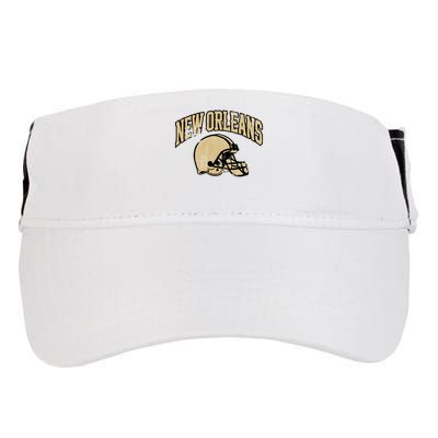 New Orleans Football Adult Drive Performance Visor