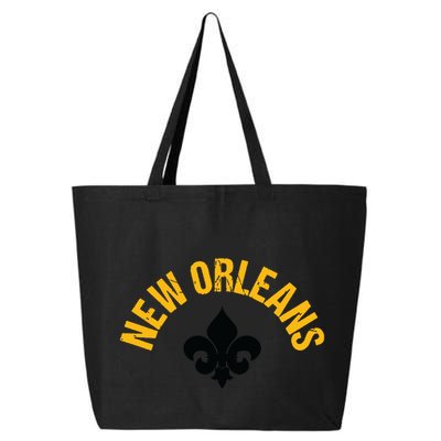 New Orleans Fleurdelis Fleurdelys Design New Orleans 25L Jumbo Tote