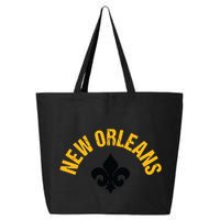 New Orleans Fleurdelis Fleurdelys Design New Orleans 25L Jumbo Tote