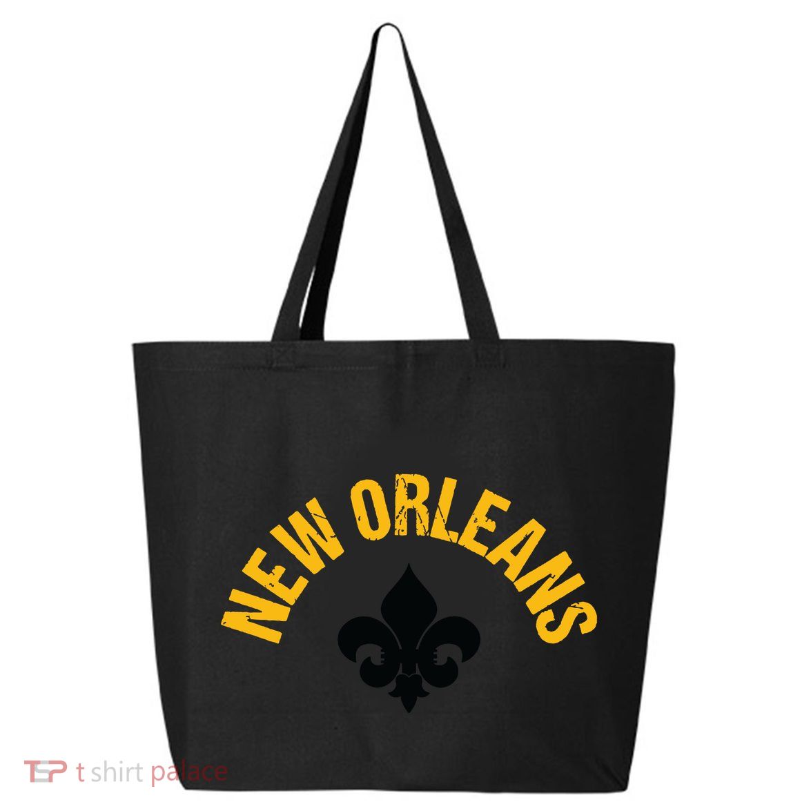 New Orleans Fleurdelis Fleurdelys Design New Orleans 25L Jumbo Tote