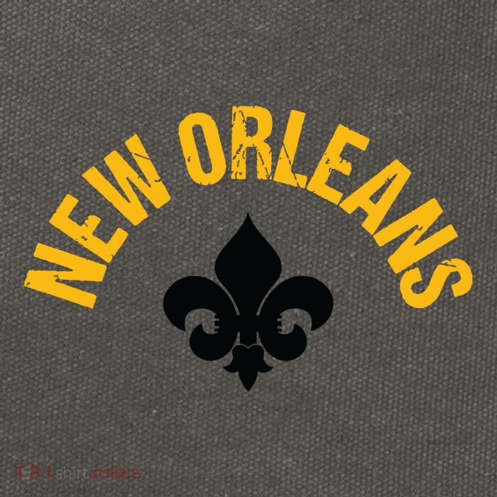 New Orleans Fleurdelis Fleurdelys Design New Orleans Cotton Canvas Backpack