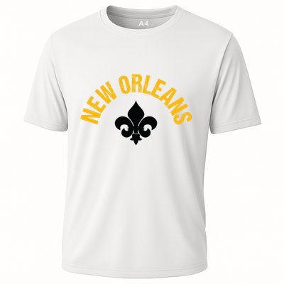 New Orleans Fleurdelis Fleurdelys Design New Orleans Performance Shirt