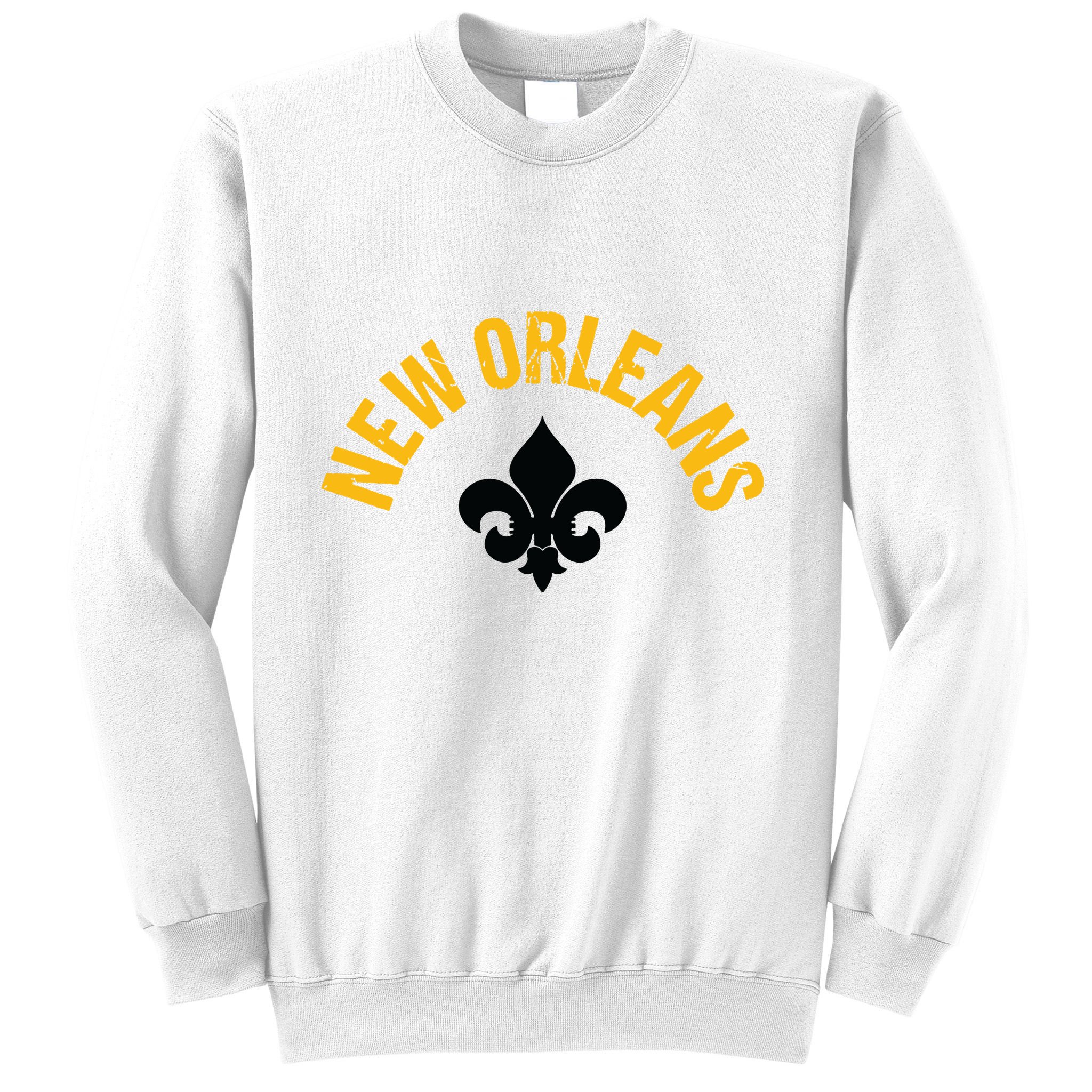 New Orleans Fleurdelis Fleurdelys Design New Orleans Sweatshirt