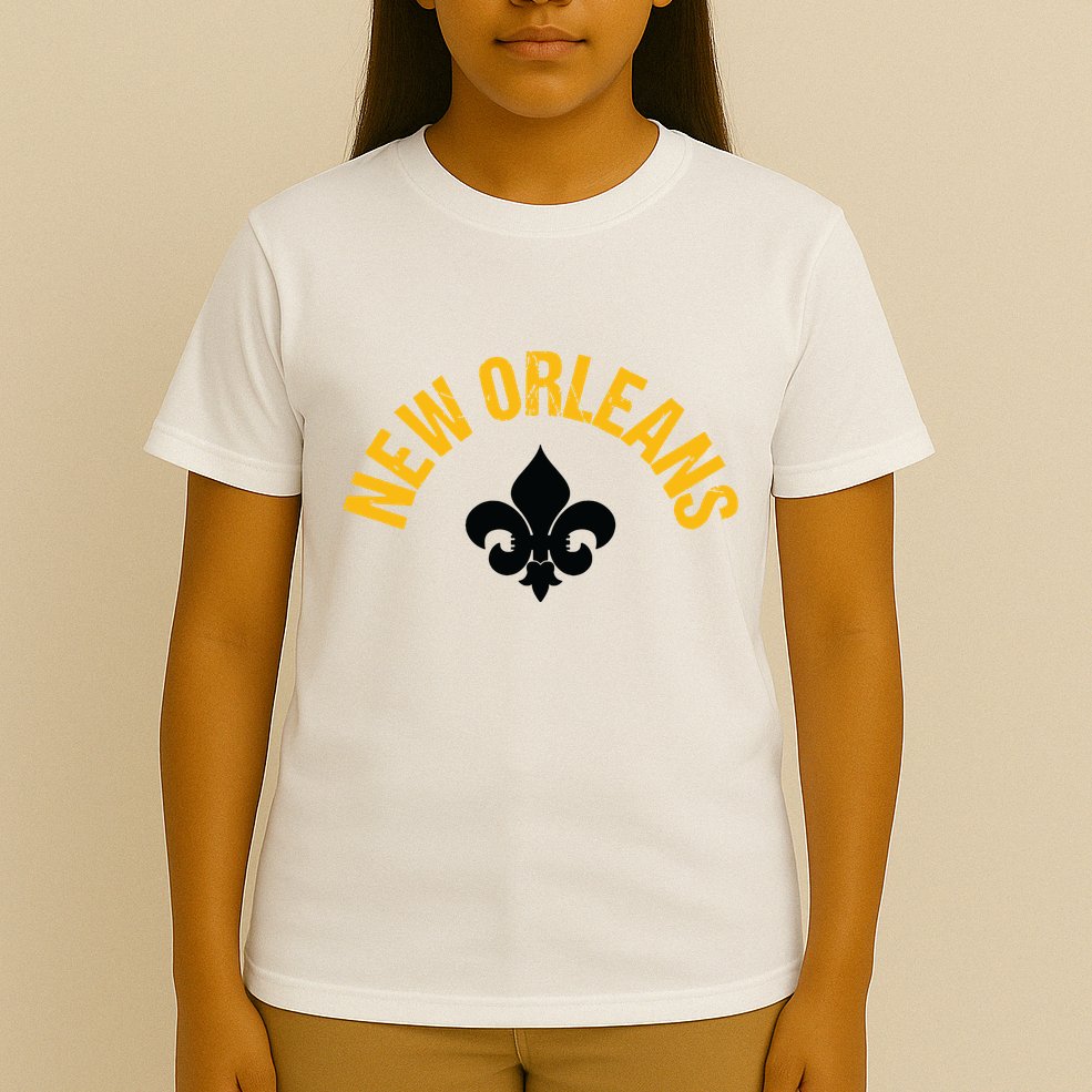 New Orleans Fleurdelis Fleurdelys Design New Orleans T-Shirt