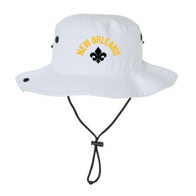 New Orleans Fleurdelis Fleurdelys Design New Orleans Bucket Hat