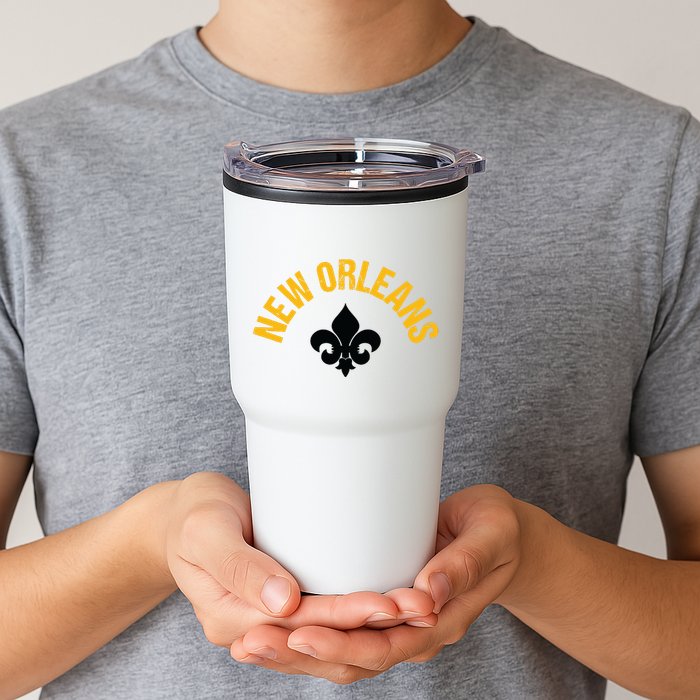 New Orleans Fleurdelis Fleurdelys Design New Orleans Tumbler