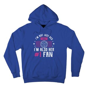 Number One Fan Volleyball Mom Gift Design Idea Design Gift Hoodie