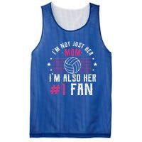 Number One Fan Volleyball Mom Gift Design Idea Design Gift Mesh Reversible Basketball Jersey Tank