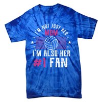 Number One Fan Volleyball Mom Gift Design Idea Design Gift Tie-Dye T-Shirt