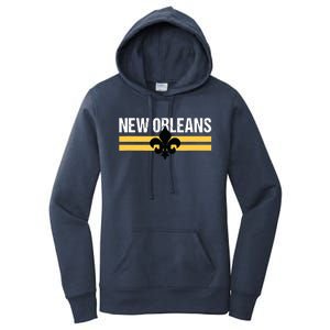 New Orleans Fleurdelis Fleurdelys Lily Icon New Orlean Women's Pullover Hoodie