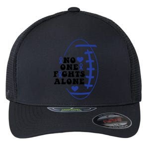 No One Fights Alone Colon Cancer Family Flexfit Unipanel Trucker Cap