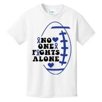 No One Fights Alone Colon Cancer Family Kids T-Shirt