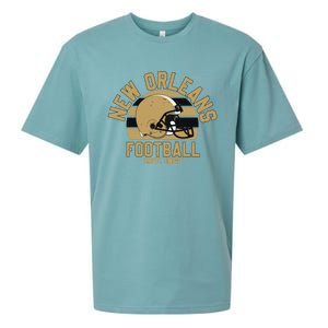 New Orleans Football Est 1967 Team Supporter Sueded Cloud Jersey T-Shirt