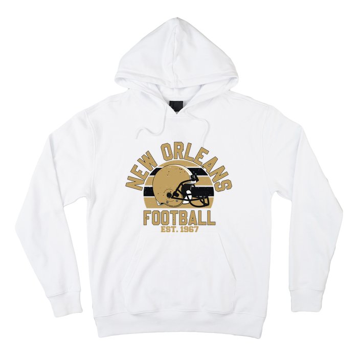 New Orleans Football Est 1967 Team Supporter Hoodie