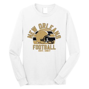 New Orleans Football Est 1967 Team Supporter Long Sleeve Shirt