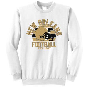 New Orleans Football Est 1967 Team Supporter Sweatshirt