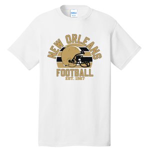 New Orleans Football Est 1967 Team Supporter Tall T-Shirt