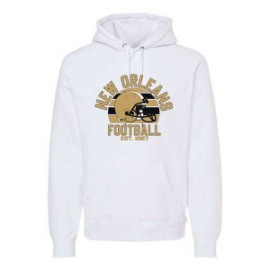 New Orleans Football Est 1967 Team Supporter Premium Hoodie