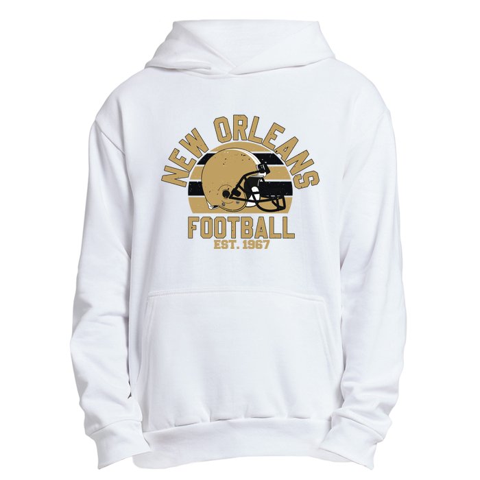 New Orleans Football Est 1967 Team Supporter Urban Pullover Hoodie