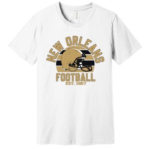 New Orleans Football Est 1967 Team Supporter Premium T-Shirt