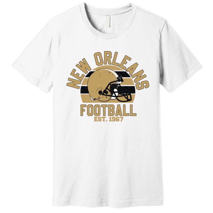 New Orleans Football Est 1967 Team Supporter Premium T-Shirt