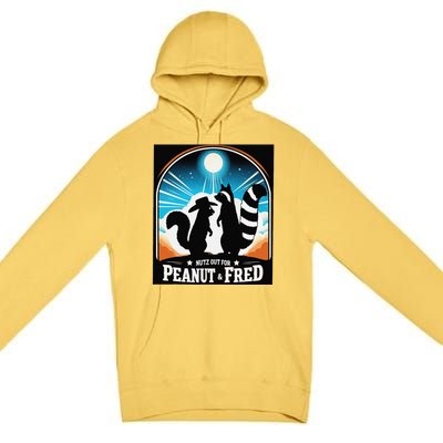 Nutz Out For Peanut & Fred Premium Pullover Hoodie