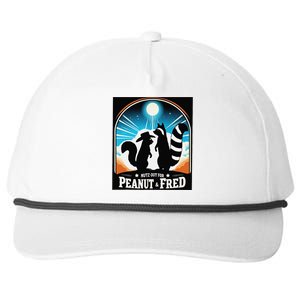 Nutz Out For Peanut & Fred Snapback Five-Panel Rope Hat