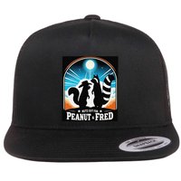 Nutz Out For Peanut & Fred Flat Bill Trucker Hat