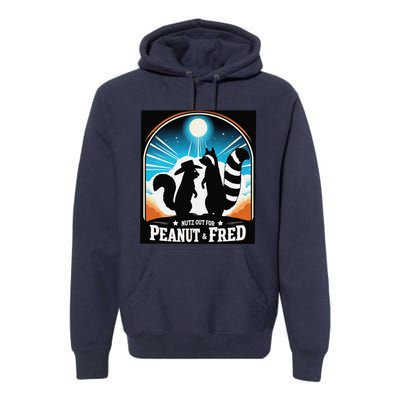 Nutz Out For Peanut & Fred Premium Hoodie