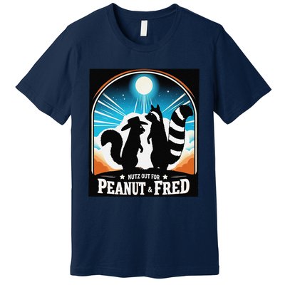 Nutz Out For Peanut & Fred Premium T-Shirt