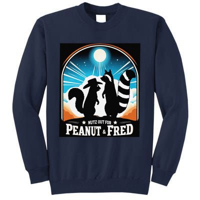 Nutz Out For Peanut & Fred Tall Sweatshirt