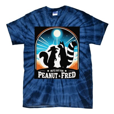 Nutz Out For Peanut & Fred Tie-Dye T-Shirt