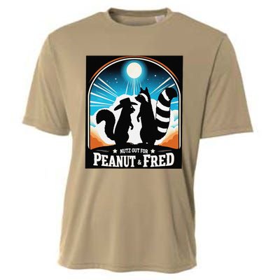 Nutz Out For Peanut & Fred Cooling Performance Crew T-Shirt