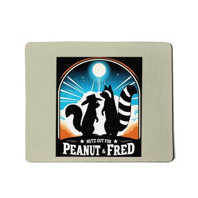 Nutz Out For Peanut & Fred Mousepad