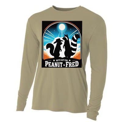 Nutz Out For Peanut & Fred Cooling Performance Long Sleeve Crew