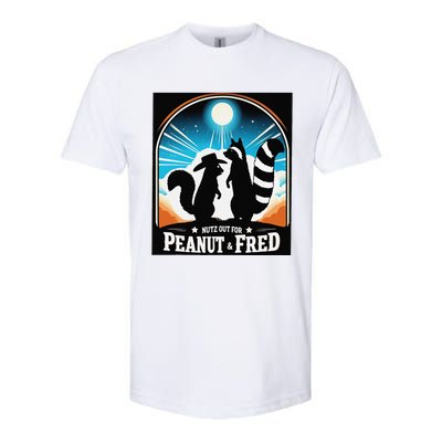 Nutz Out For Peanut & Fred Softstyle CVC T-Shirt