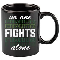 No One Fights Alone Mental Health Awareness 11oz C Handle Ceramic Mug