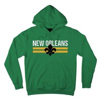 New Orleans Fleurdelis Fleurdelys Lily Icon New Orlean Hoodie