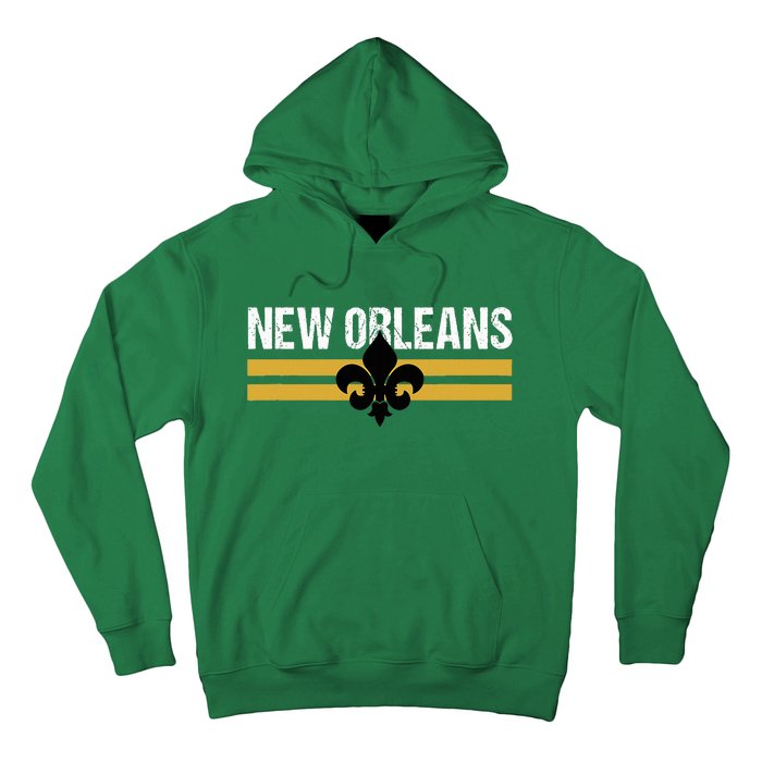 New Orleans Fleurdelis Fleurdelys Lily Icon New Orlean Hoodie