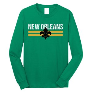 New Orleans Fleurdelis Fleurdelys Lily Icon New Orlean Long Sleeve Shirt