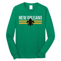 New Orleans Fleurdelis Fleurdelys Lily Icon New Orlean Long Sleeve Shirt