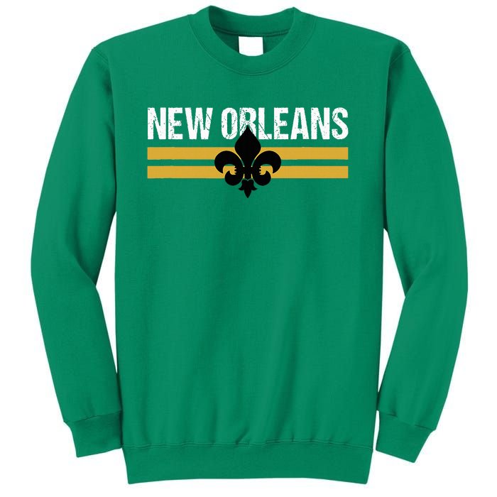 New Orleans Fleurdelis Fleurdelys Lily Icon New Orlean Sweatshirt