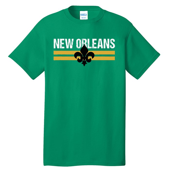 New Orleans Fleurdelis Fleurdelys Lily Icon New Orlean Tall T-Shirt